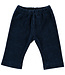 Baby trousers velour dark blue 50-56