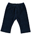 Baby trousers dark blue velour 74-80 cm