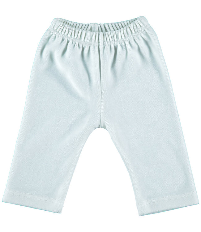 Baby trousers velour white 74-80 cm