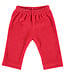 Limo basics Baby trousers velour red 50-56, 62-68, 74-80