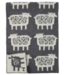 Klippan Blanket eco wool sheep grey 180x130cm