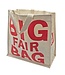FairForward Shopper Big Fair Bag canvas rood - 40x40cm