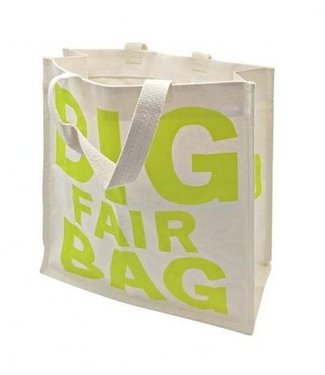 FairForward Shopper canvas Big Fair Bag green