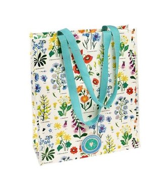Rex London Shopper gerecycled plastic Wilde Bloemen 40x34cm