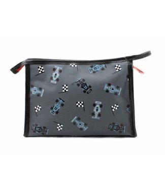 Global Affairs Toiletry bag with race cars