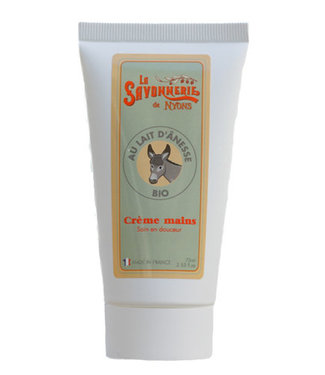 La Savonnerie de Nyons Organic hand cream with donkey milk 75ml