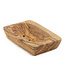 Soap holder olive wood 12 x 8 x 2,5 cm