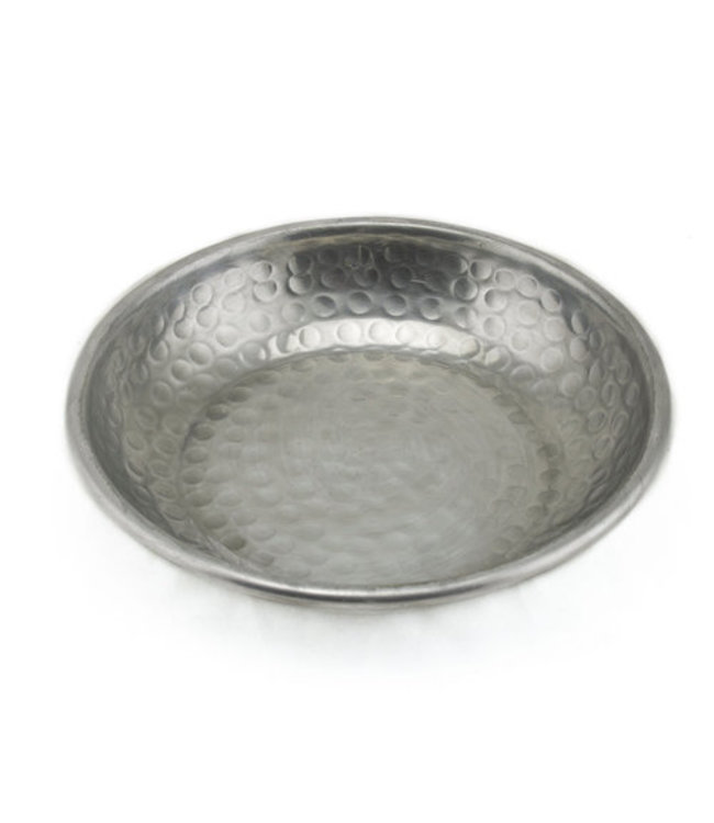 Bowl aluminium dots D 15cm