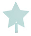 GlobalAffairs Coat hook - star Aqua