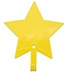 Coat hook - star yellow