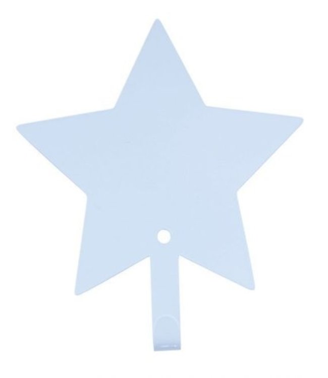 Coat hook - star light blue