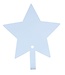 Jassenhaakje - ster lichtblauw