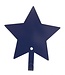 Coat hook - star dark blue