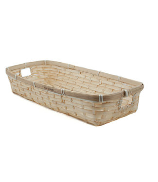 FairForward Bamboo basket rectangled 30x12x6cm