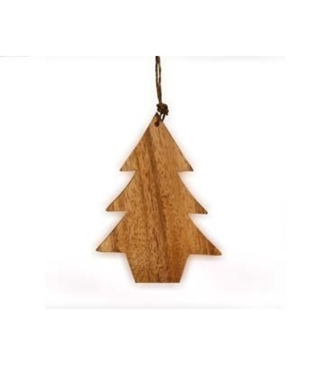 Kerstboomhanger kerstboom hout