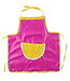 GlobalAffairs Kinderschortje plastic fuchsia Global Affairs