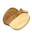 Wooden cutting board Apple 20 cm