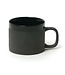 Ceramic tea/ coffee cup in black 200ml