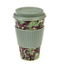 Koffiebeker eco/bamboe 400 ml Camouflage