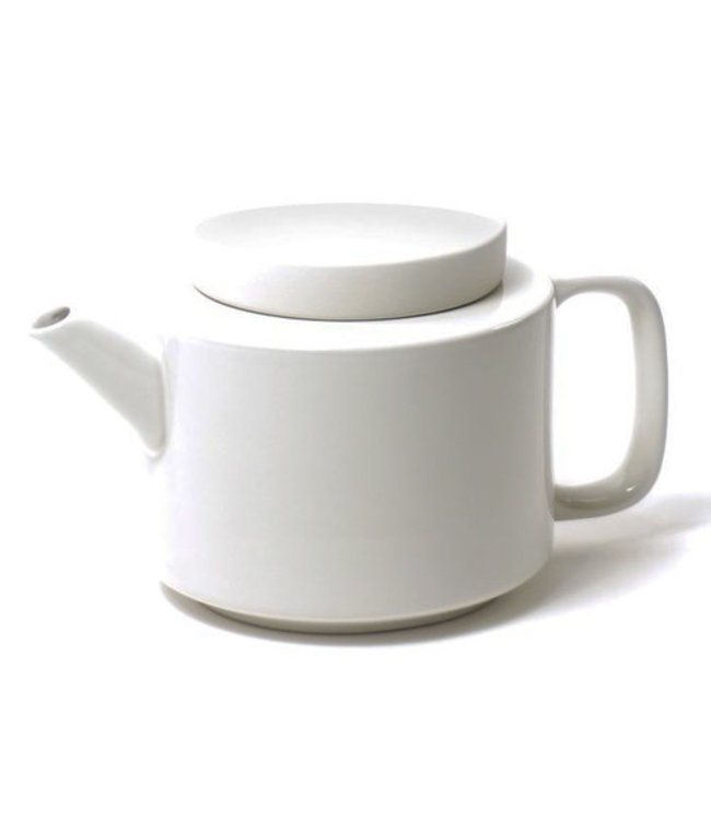 Tea pot white ceramic 13cm/ 950ml