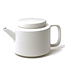 Kinta Tea pot white ceramic 13cm/ 950ml