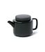 Kinta Tea pot black ceramic 13cm/ 950 ml shiny/matt