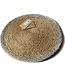 Only Natural Placemat jute with silver edge - D30cm