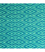 Baskets, Beads & Basics Plastic mat 125 x 70 cm turquoise-blauw