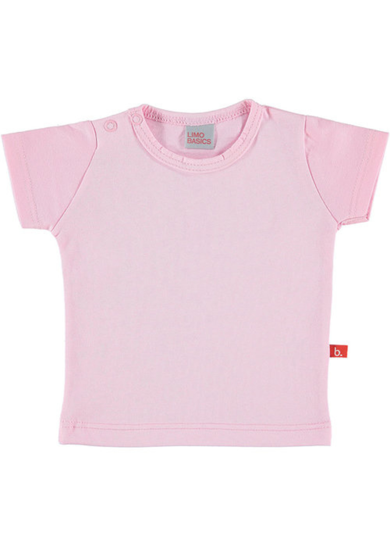Limo basics T shirt organic cotton pink 74-80