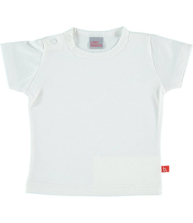 T shirt organic cotton girl or boy white 86-92