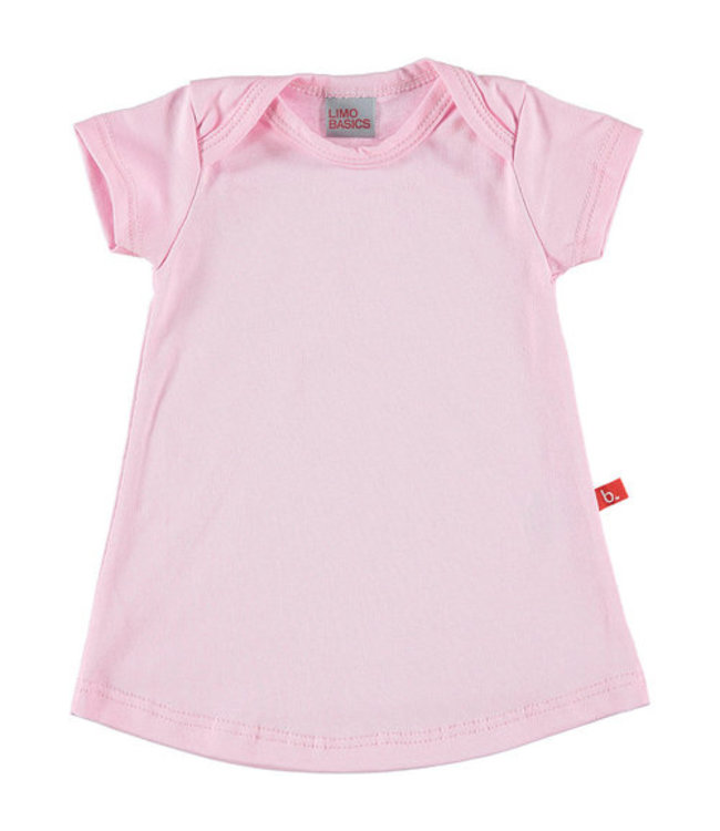 Summer dress organic cotton Pink 74-80