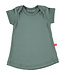 Summer dress organic cotton dark grey 74-80