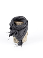 Sjaal met Verhaal Shawl 140x30 cm (wool-look) dark grey
