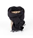 SjaalmetVerhaal Shawl 140x30 cm (wool-look) black