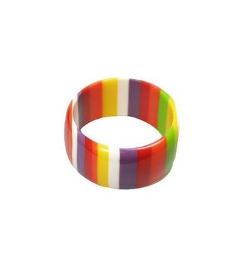 FairForward Bracelet resin multicolour 3 cm