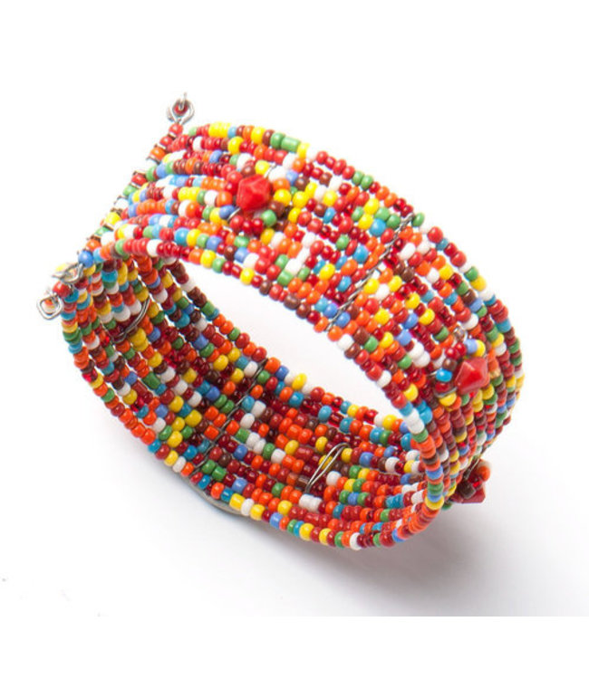 Bracelet mini beads multicolour