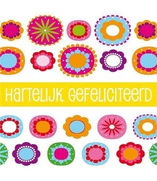 WTP Greeting Card - Hartelijk Gefeliciteerd