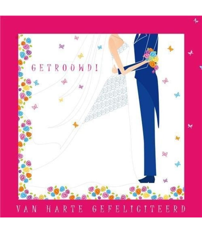 Greeting Card Getrouwd