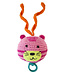 GlobalAffairs Crochet music ball tiger pink