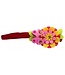 Global Affairs Hairband felt flower and butterfly