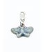 Fair Forward Silver Charm Ceramic Butterfly - fair trade