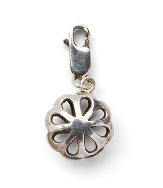 Fair Forward Charm Silver Flower - INSPIRE - fair trade