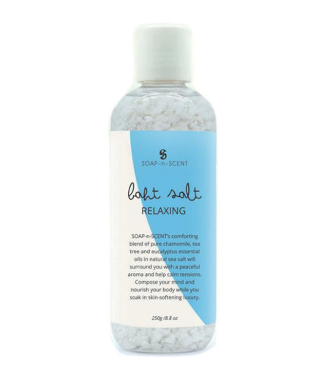 Bottle natural seasalt Relaxing 250 grams - fairtrade