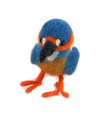 Fair Forward Felt bird - king fisher