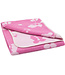 Boross Design Crib blanket Kissing couple pink-fuchsia 100x70cm