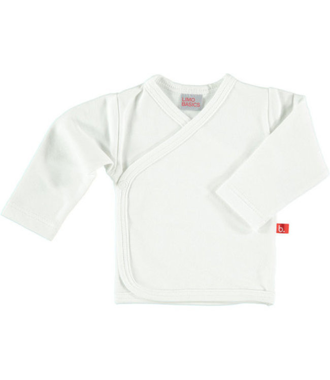 Kimono organic cotton shirt longsleeve white 50