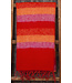 SjaalmetVerhaal Plaid 240x120 cm (wool-look) red-orange-pink