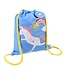 Gymbag cotton Unicorn - blue