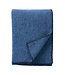 Klippan Plaid eco wool Domino sea blue 180x130 cm