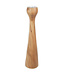 Wooden candleholder naturel 20 cm